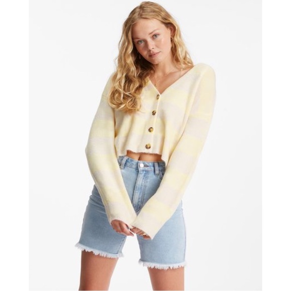 Billabong Short N’ Sweet Cardigan Sweater - Picture 2 of 5